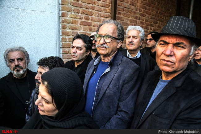 مراسم تشییع پیکر خشایار الوند