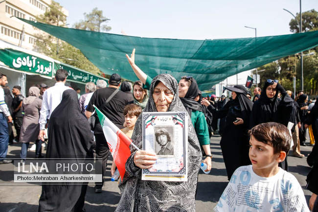 مراسم پیاده‌روی جاماندگان اربعین حسینی در تهران/ 2