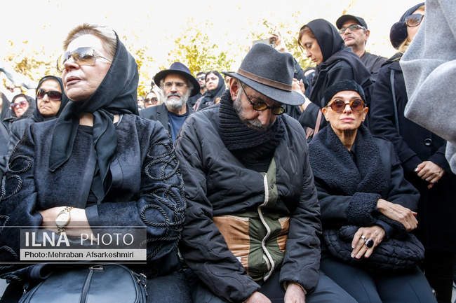 مراسم تشییع پیکر هادی مرزبان