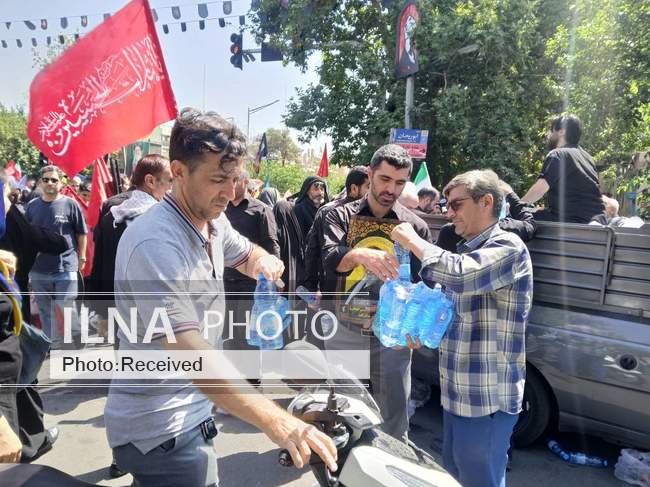 آیین وداع و تشییع پیکر قائد شهید