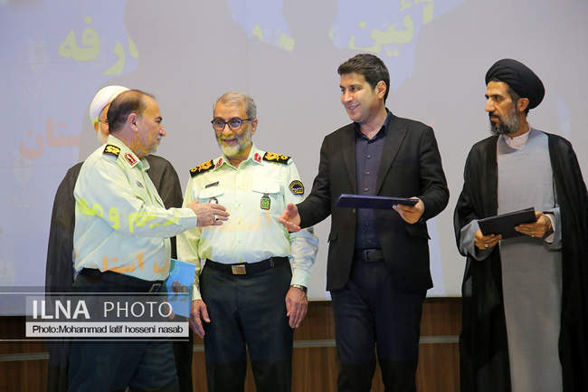 تودیع و معارفه فرمانده انتظامی کردستان