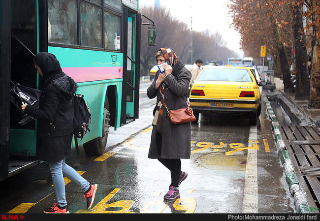 یک روز بارانی در تهران 