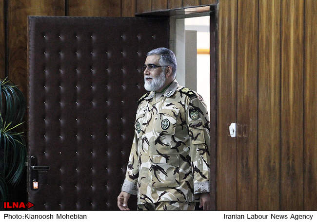 نشست خبری فرمانده نیروی زمینی ارتش جمهوری اسلامی