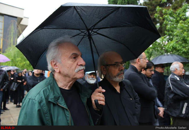 گزارش تصویری از مراسم تشییع پیکر نقی سیف‌جمالی 