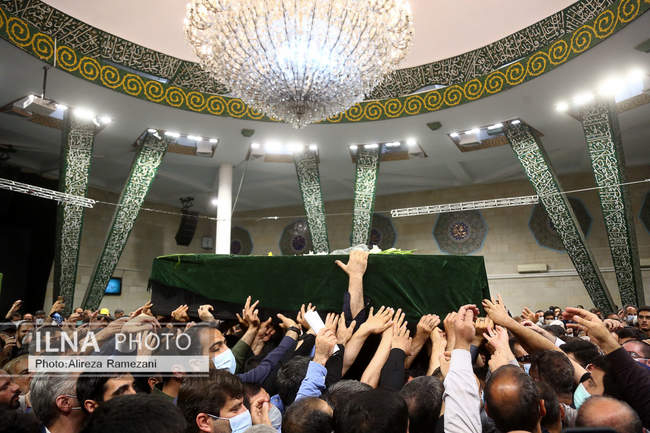 مراسم تشییع پیکر مرحوم استاد فاطمی نیا