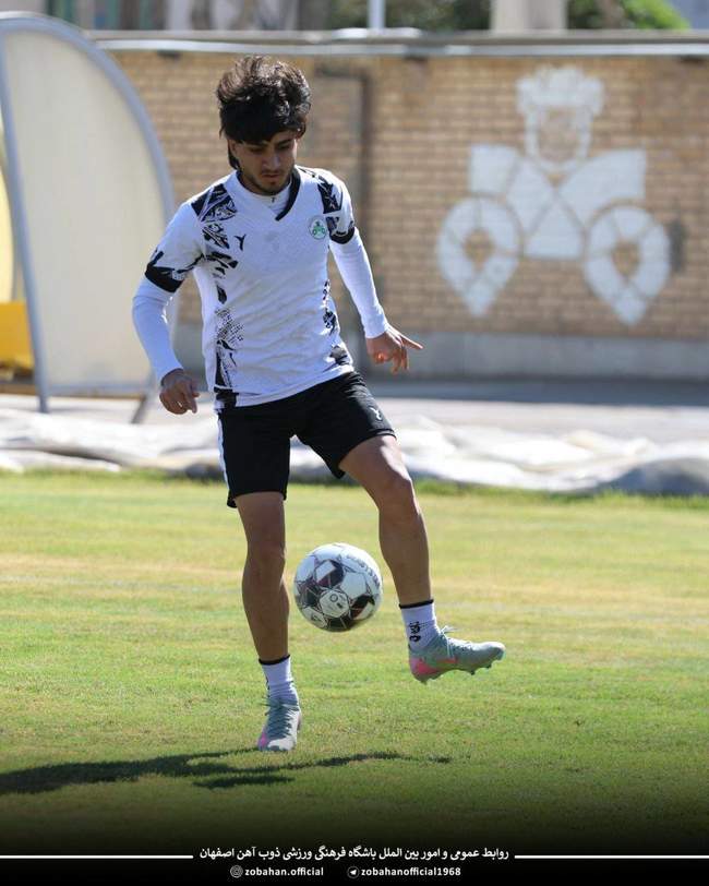 گزارش تصویری تمرین ذوب‌آهن اصفهان