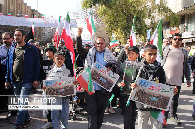 مراسم راهپیمایی ۲۲بهمن - شیراز