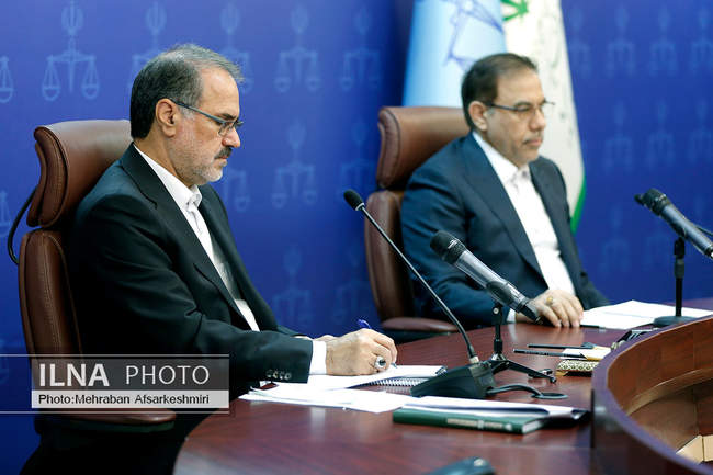 نشست خبری مشترک سخنگوی قوه قضاییه و رییس سازمان بازرسی کل کشور