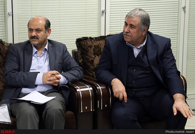 دیدار دبیر کل خانه کارگر با مسئولین اتاق اصناف