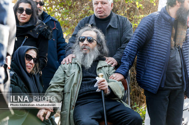 مراسم تشییع پیکر «سعید پیردوست»