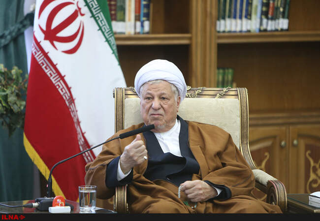  دیدار جمعی از سرداران بازنشسته سپاه پاسداران با آیت‌الله هاشمی رفسنجانی