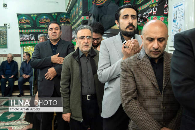 مراسم تشییع محمد تاجزاده 