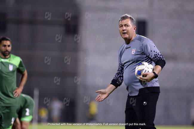 گزارش تصویری تمرین تیم ملی در بحرین 