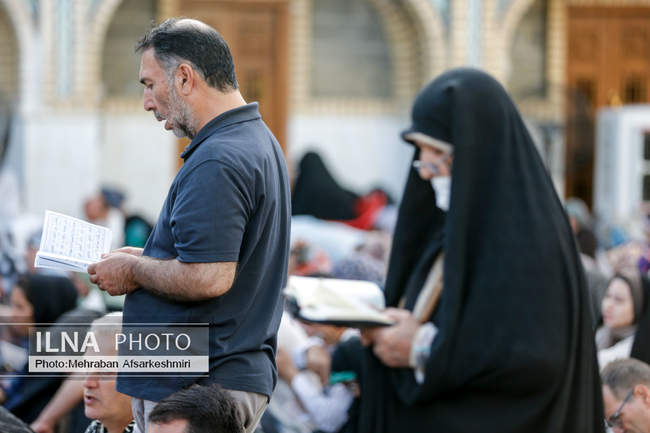 قرائت دعای «عرفه» - امام زاده صالح تهران