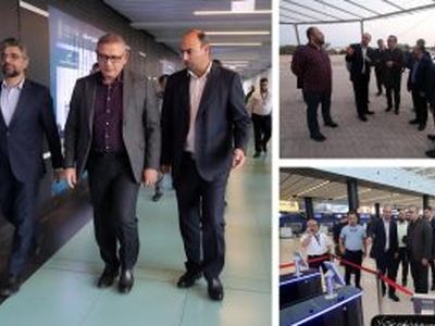 بازدید رئیس سازمان هواپیمایی کشوری از پروژه‌های زیرساختی فرودگاه بین‌المللی کیش