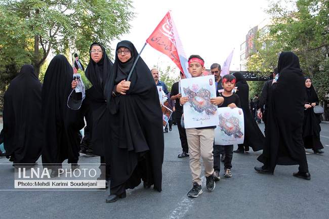  دومین روز مراسم وداع با رهبر شهید انقلاب در مصلای تهران/ 9
