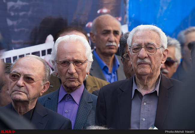 مراسم تشییع پیکر فرهنگ شریف