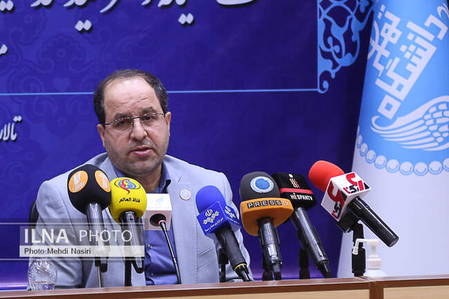 نشست خبری رییس دانشگاه تهران