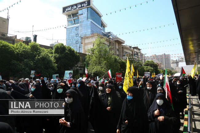 مراسم بزرگداشت روز جهانی قدس در آستان قدس رضوی