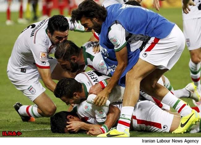 برتری تیم ملی فوتبال کشورمان مقابل امارات