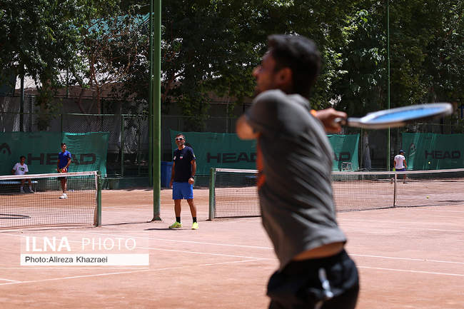 دومین مرحله اردوی تیم ملی تنیس مردان