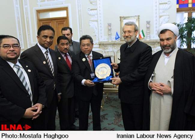 دیدار های رئیس مجلس شورای اسلامی