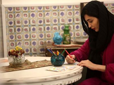 نگاه خانم بازیگر به زندگی(عکس)
