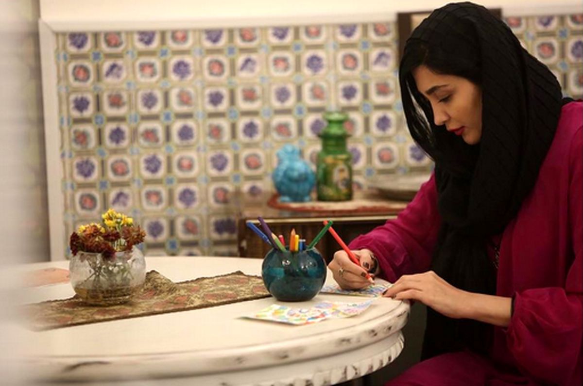 نگاه خانم بازیگر به زندگی(عکس)