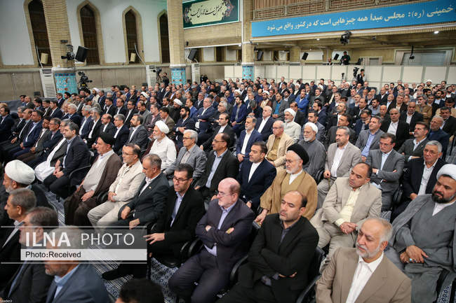 دیدار نمایندگان مجلس شورای اسلامی با رهبر انقلاب