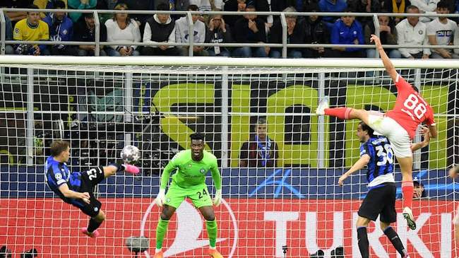 گزارش تصویری دیدار اینتر و بنفیکا