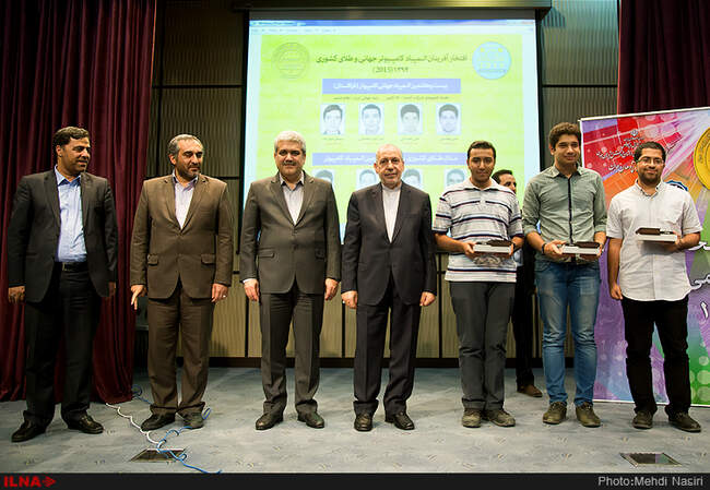 مراسم تجلیل از افتخار آفرینان المپیاد های علمی کشور