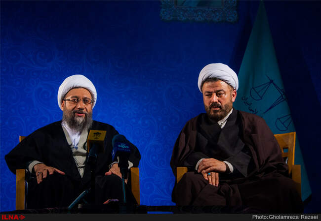 نشست خبری رئیس قوه قضاییه در مازندران