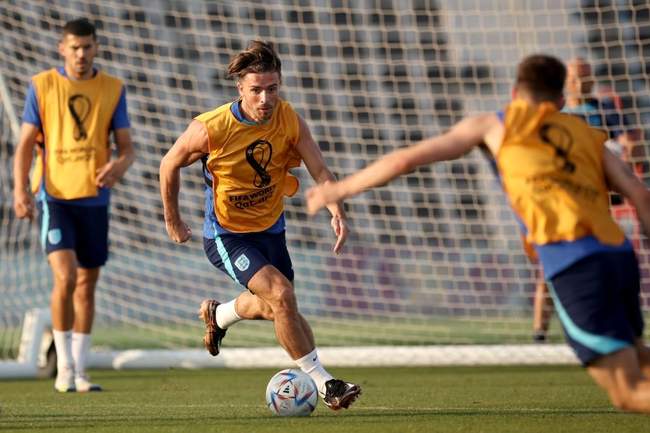 آخرین تمرین انگلیس پیش از جدال با سنگال (گزارش تصویری )