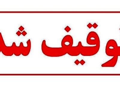 توقیف تور غیرمجاز شاهرود به قشم