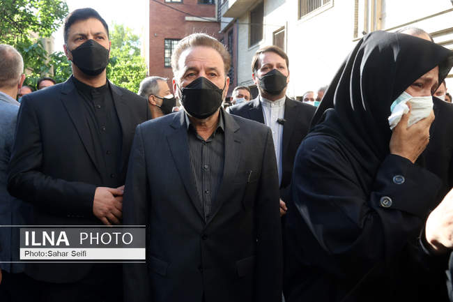 مراسم تشییع مرحوم «اکبر ترکان»