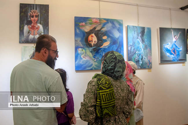 افتتاح نمایشگاه گروهی تجسمی «عمارت»