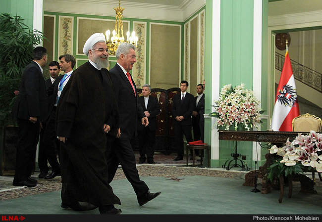 مراسم استقبال رسمی از رئیس جمهور اتریش-کاخ موزه سعد آباد