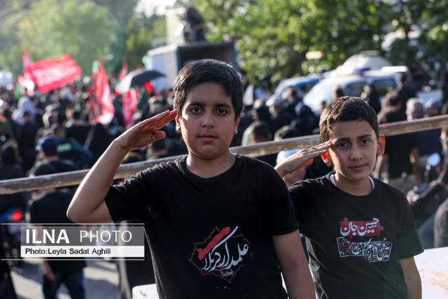 دومین روز مراسم وداع با رهبر شهید انقلاب در مصلای تهران/ 10