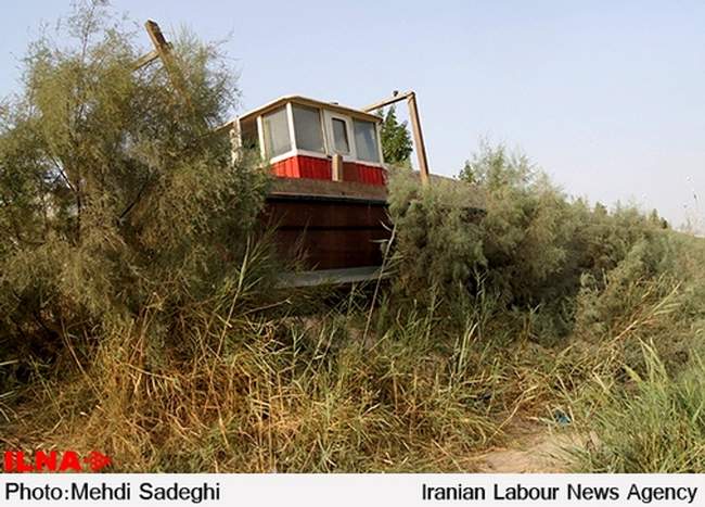 گزارش تصویری از آلودگی و تخریب محیط زیست رودخانه زهره هندیجان