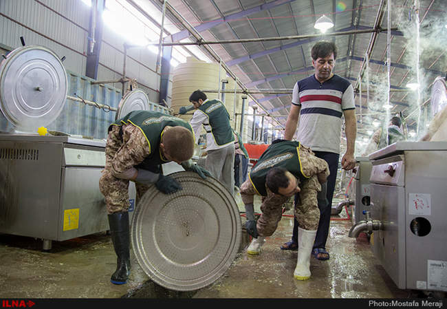 انبار و آشپزخانه ستاد خدمت رسانی آستان قدس رضوی/17