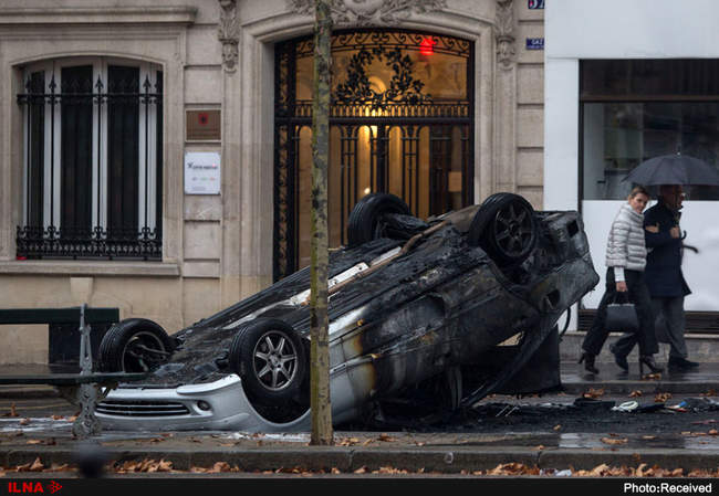 اعتراضات «جلیقه زردها» در پاریس