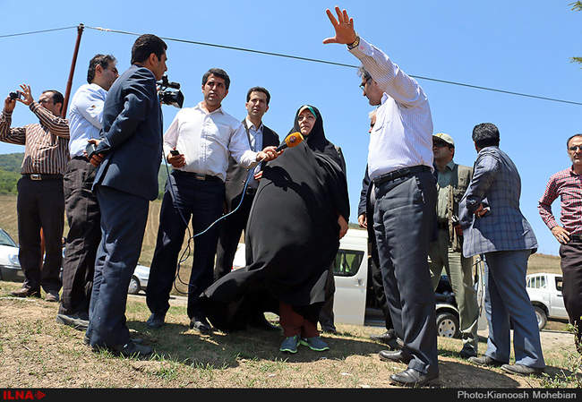 سفر معصومه ابتکار به استان مازندران به مناسبت روز حفاظت از جنگل ها