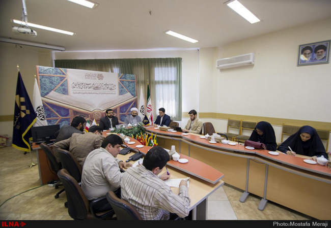نشست خبری اولین دوره مسابقات بین المللی قرآن کریم طلاب حوزه های علمی�