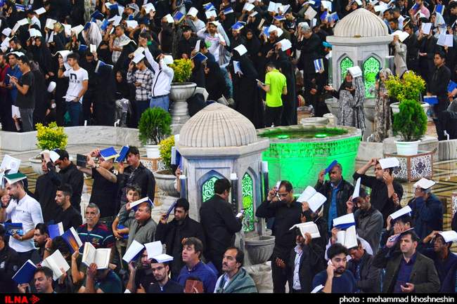 احیای شب نوزدهم ماه مبارک رمضان در حرم امام رضا (ع)