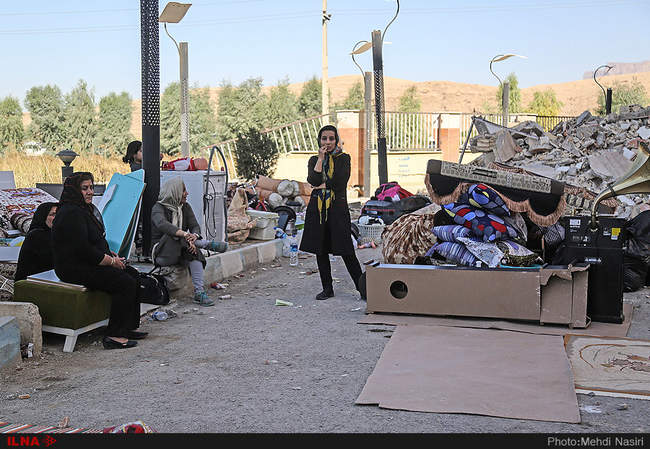 گزارش تصویری از وضعیت ساکنان مسکن مهر در منطقه «سرپل‌ذهاب»