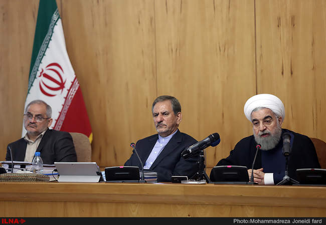 جلسه امروز هیئت دولت با حضور وزرای جدید 