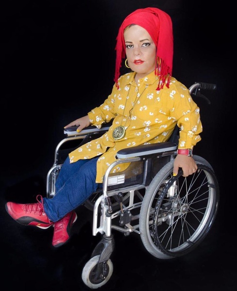 مریخی‌ترین دختر ایران/عکس