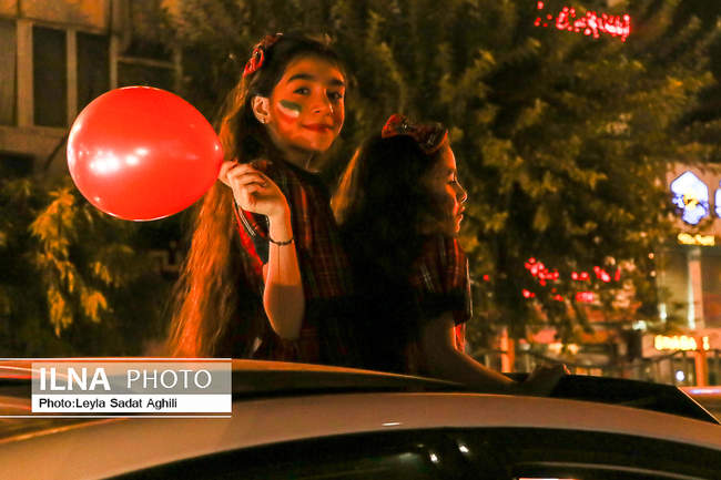 شادی هواداران پرسپولیس در خیابانهای کرونایی تهران