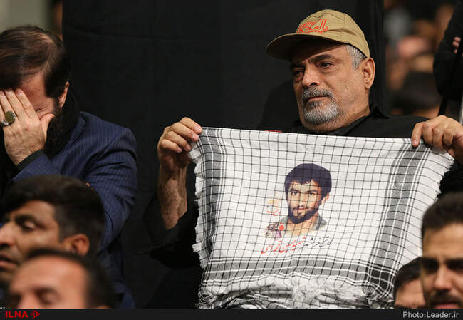 گزارش تصویری مراسم عزاداری شام غریبان در حضور رهبر انقلاب