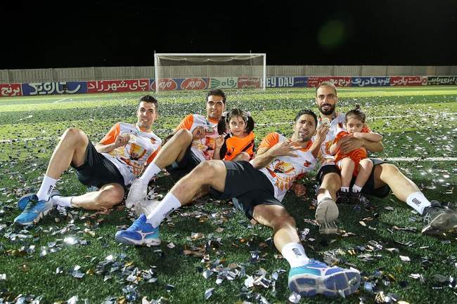 گزارش تصویری: جشن قهرمانی مس رفسنجان